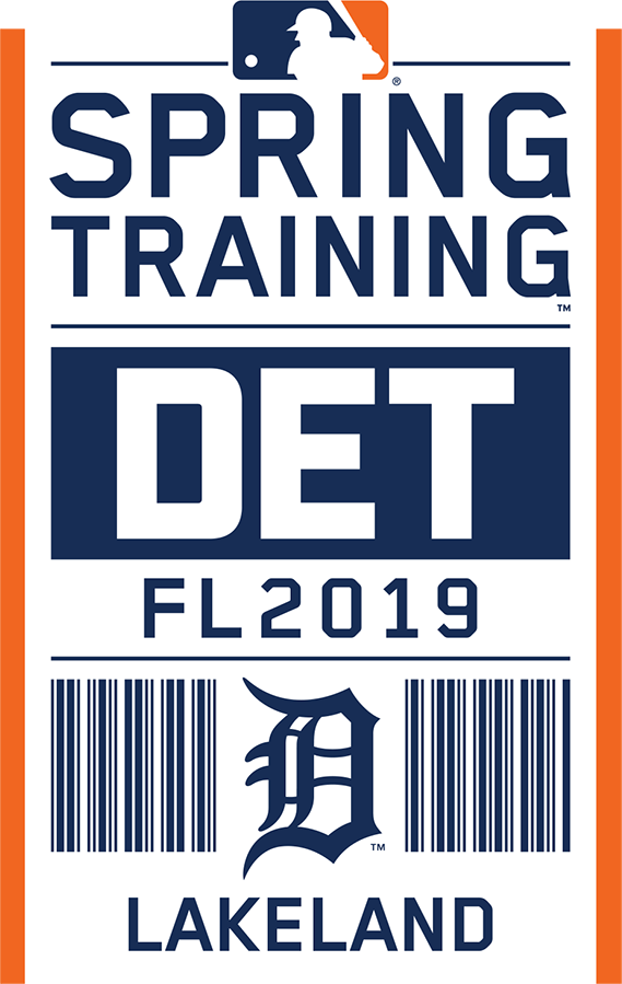 Detroit Tigers 2019 Event Logo vinyl decal